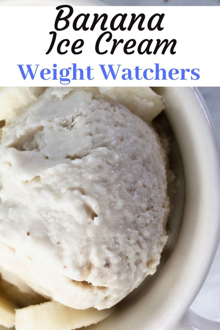 Creamy Banana Ice Cream Weight Watchers Our WabiSabi Life