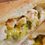 Healthy Broccoli Cheddar Chicken Pocket