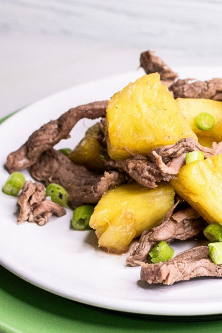 Pineapple Beef Stir Fry Recipe - Our WabiSabi Life