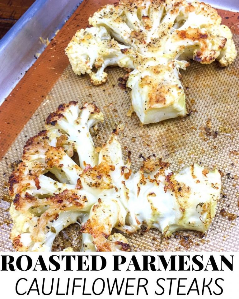 Roasted Parmesan Cauliflower Steaks - Weight Watchers Recipes