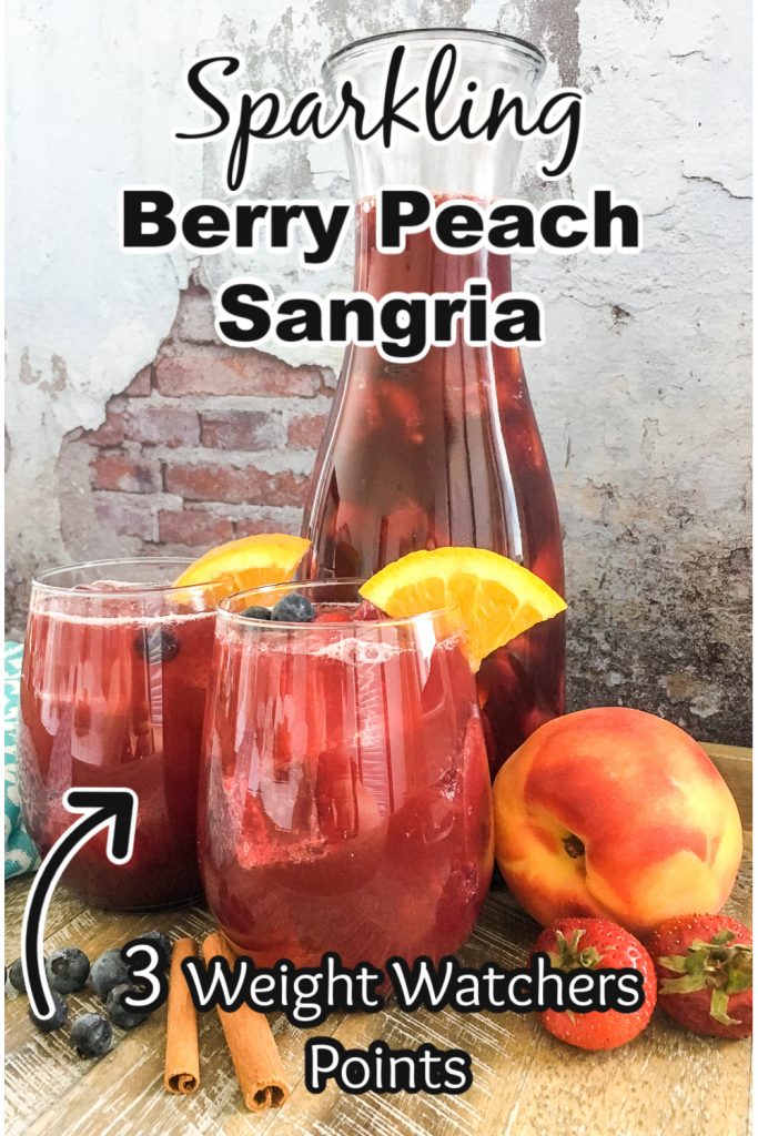 Sparkling Berry Peach Sangria