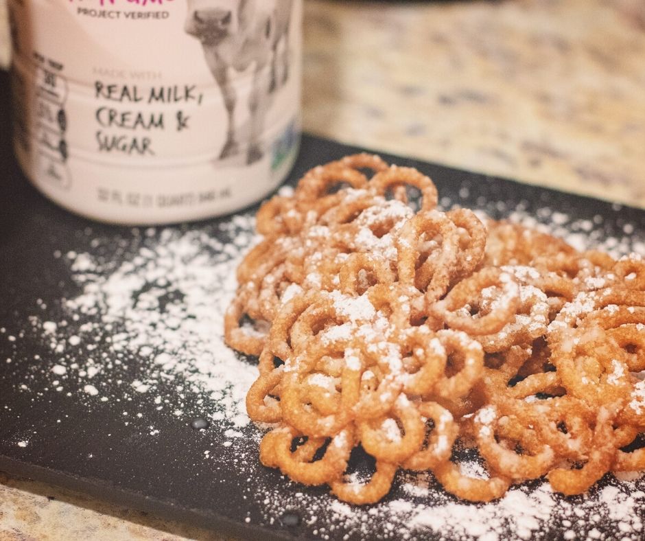 How To Make A Funnel Cake Using Pancake Mix