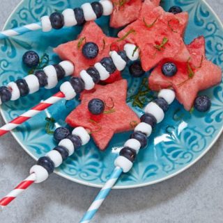 Easy Patriotic Fruit Skewers Recipe