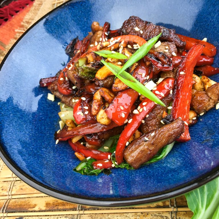 Pork Stir Fry Recipe | Keto Pork Stir Fry | Our Wabi Sabi Life