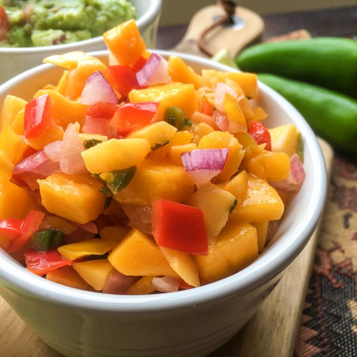 Mango Salsa Recipe - Our WabiSabi Life