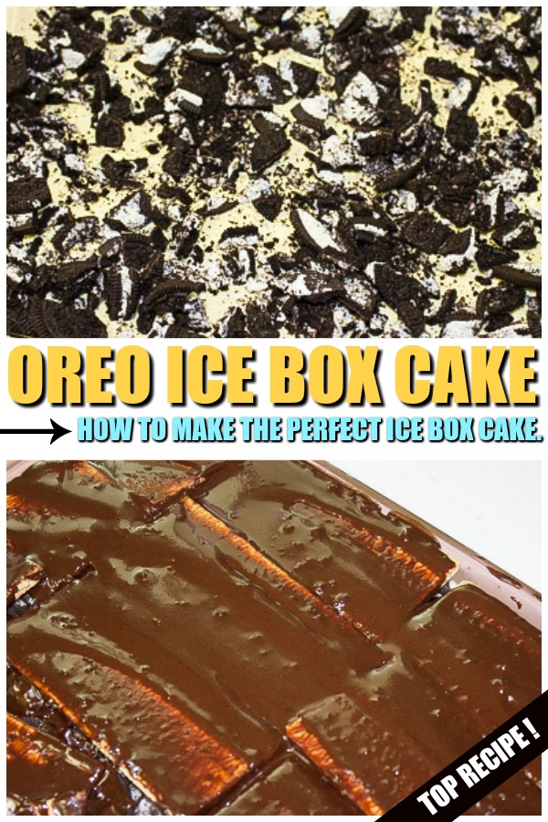 No Bake Oreo Cheesecake Icebox Cake