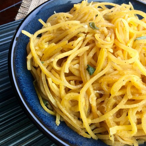 Easy Butternut Squash Noodles for a Healthy Dinner