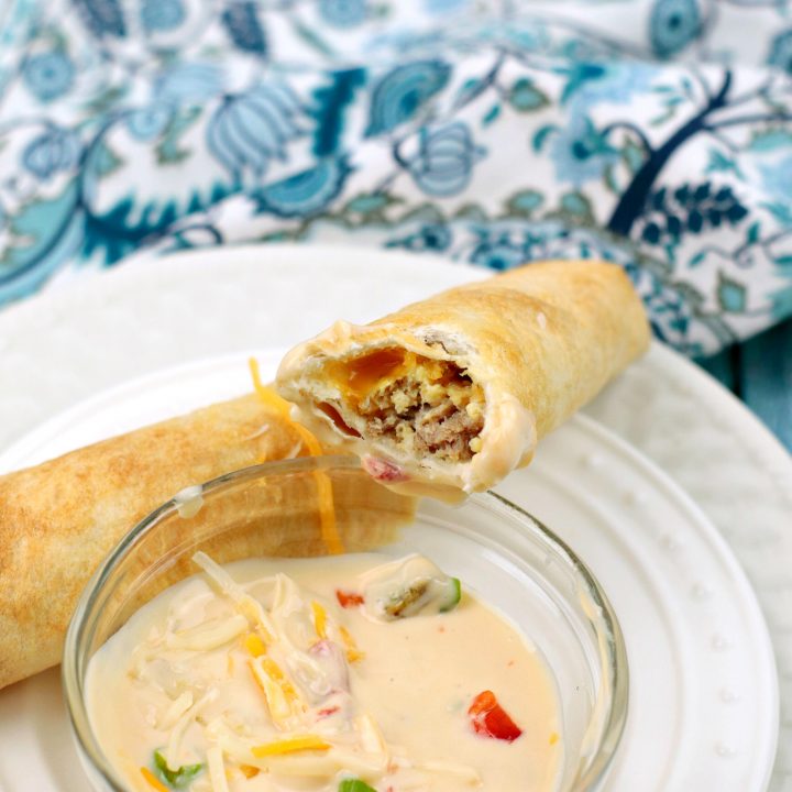 Easy Air Fryer Breakfast Taquitos With Oven Directions too.