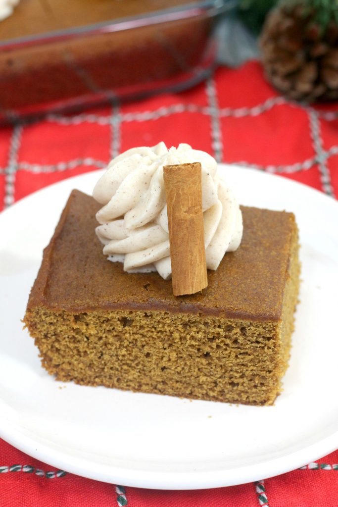 Old-Fashioned Gingerbread Cake - Our WabiSabi Life