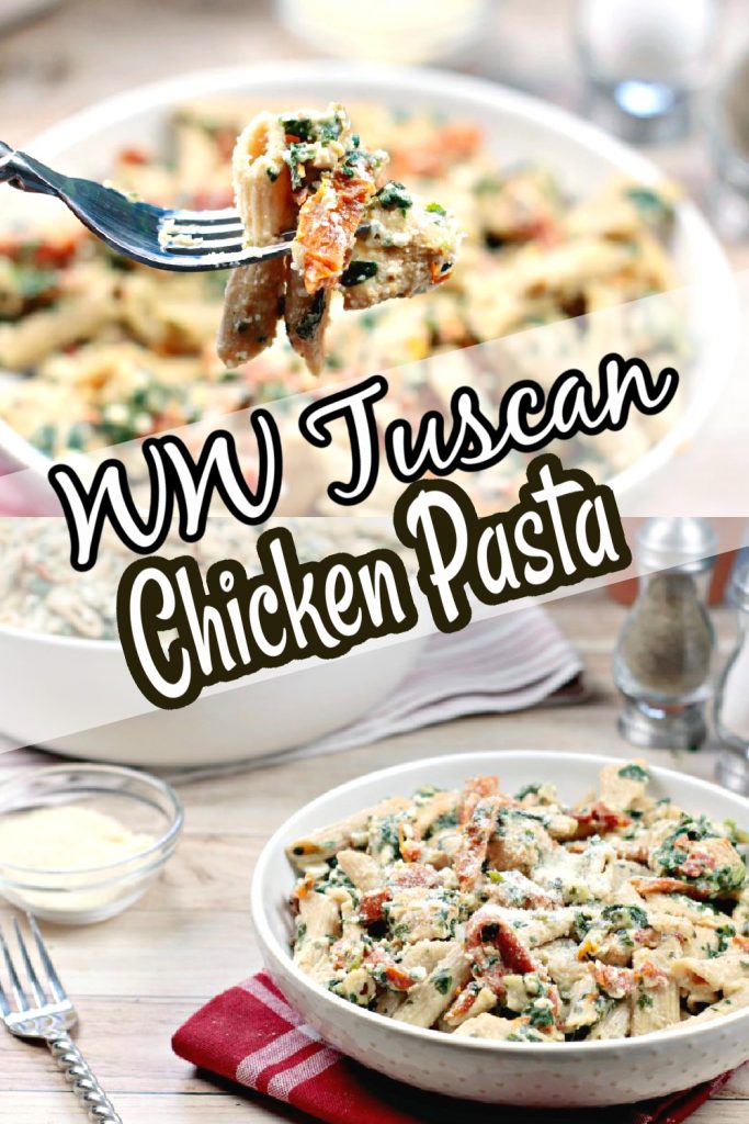 WW Tuscan Chicken Pasta Recipe