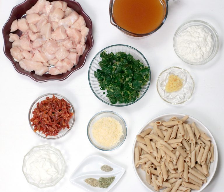 The Best Tuscan Chicken Pasta Recipe - Our WabiSabi Life