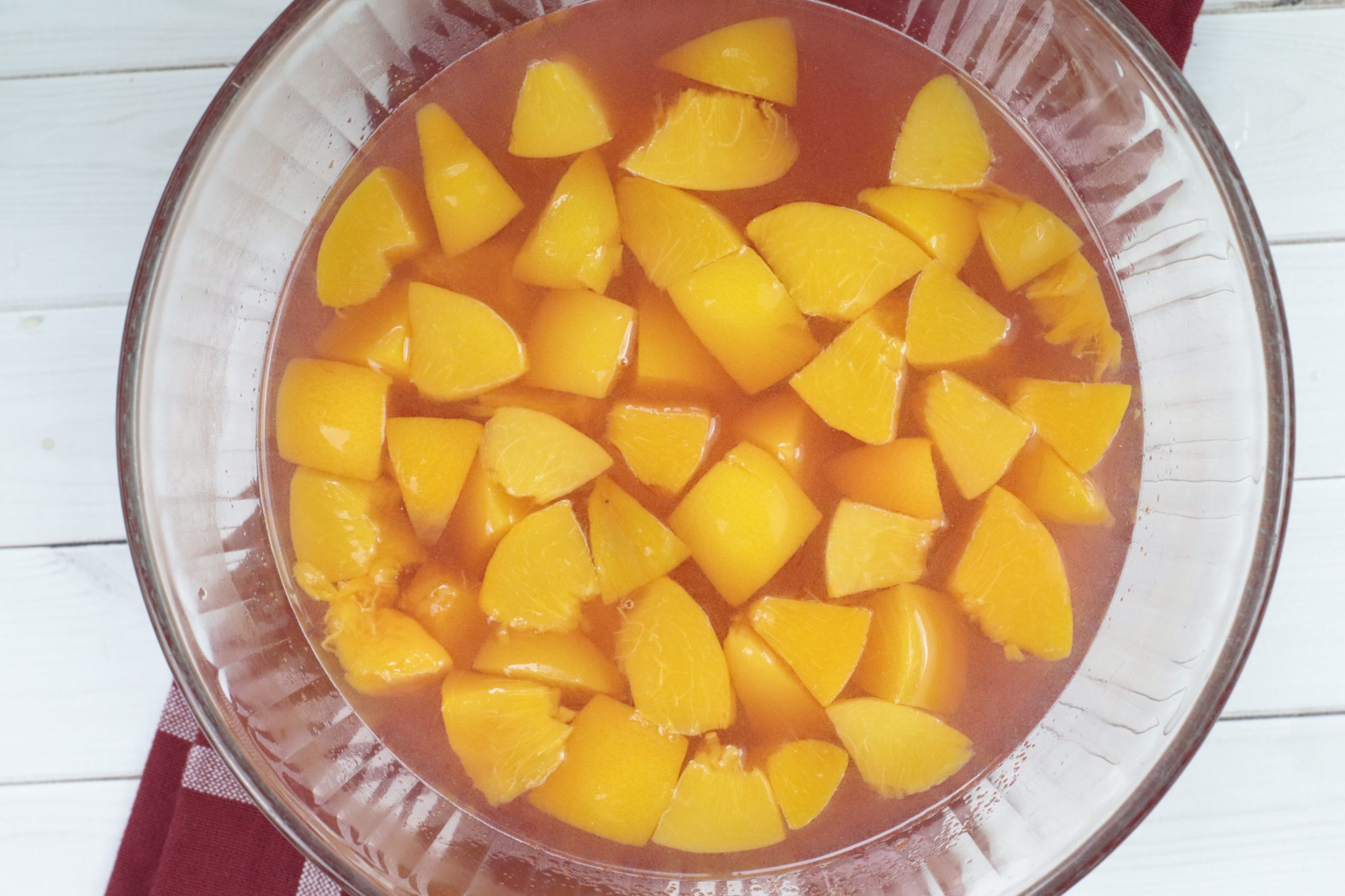 The Best Peach Jello Salad Ever Our WabiSabi Life