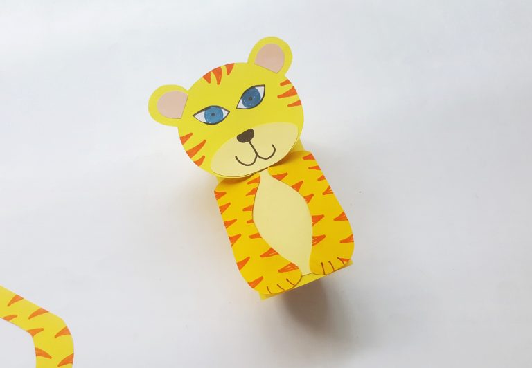 How to Make Your Own Toilet Paper Roll Tiger - Our WabiSabi Life