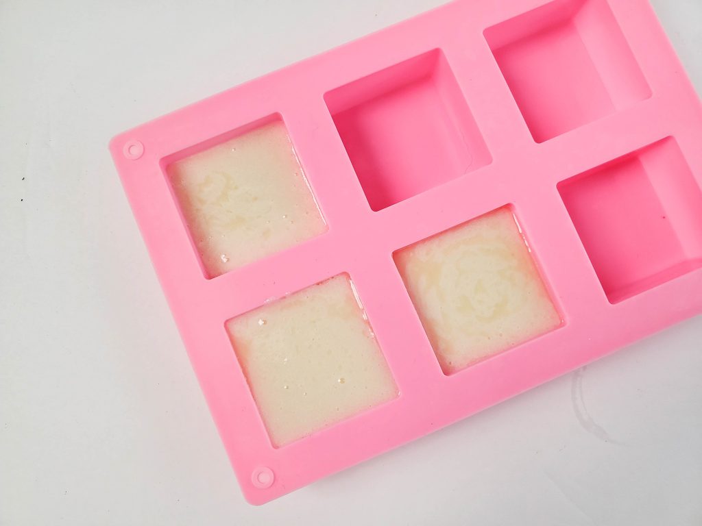 soap in a mold