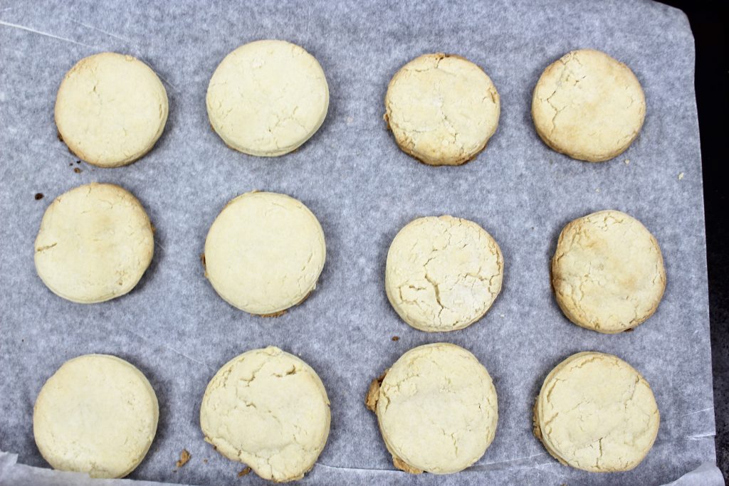 baked cookies