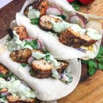 blackened fish taco