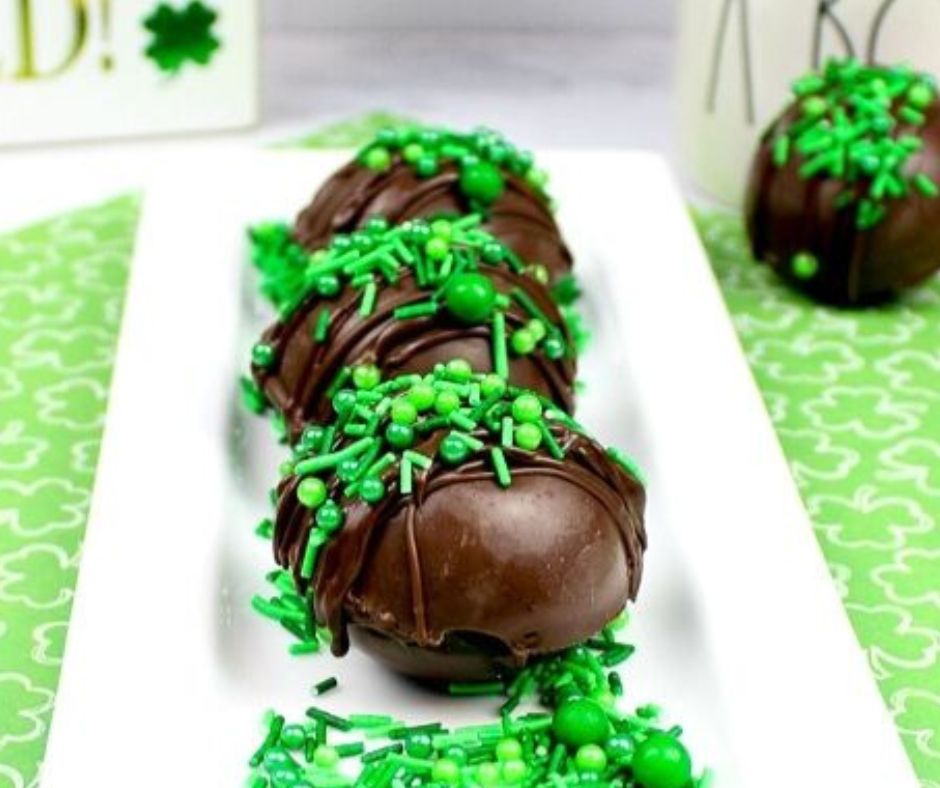 How to Make St. Patrick’s Day Hot Chocolate Bombs - Our WabiSabi Life