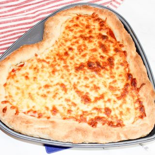 baked ww cheese pizza
