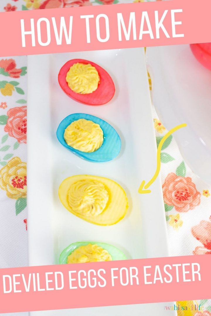 Easter Colored Deviled Eggs Our WabiSabi Life