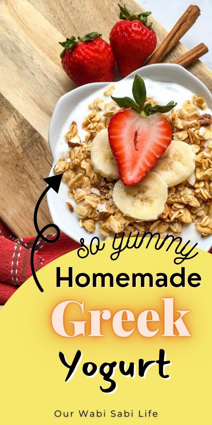 How to Make Greek Yogurt Our WabiSabi Life