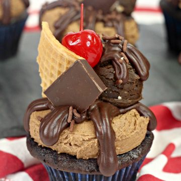 Cookie Dough Cupcakes