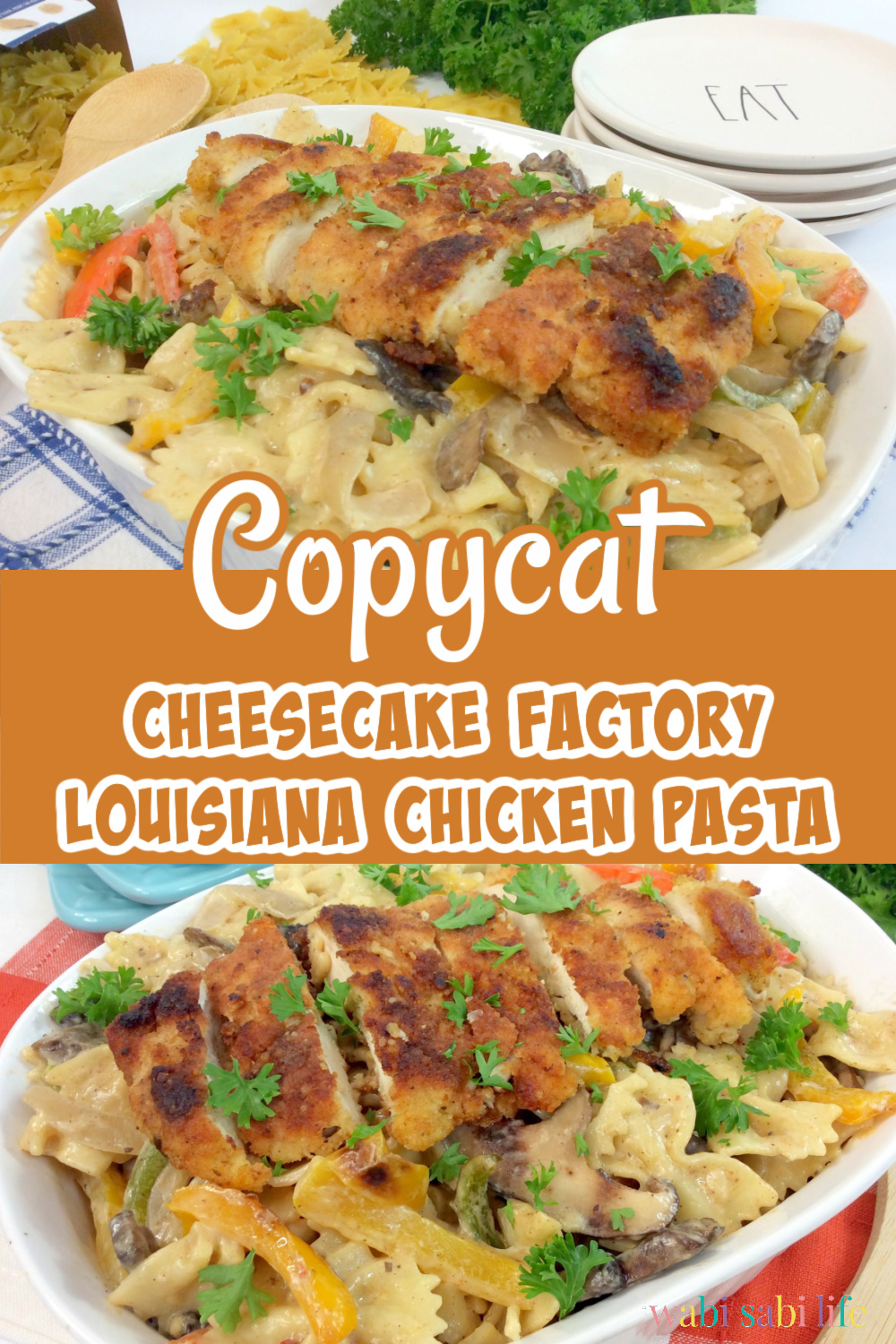 JosCountryKitchen@  Cheesecake Factory Louisiana Chicken Pasta  CopyCat