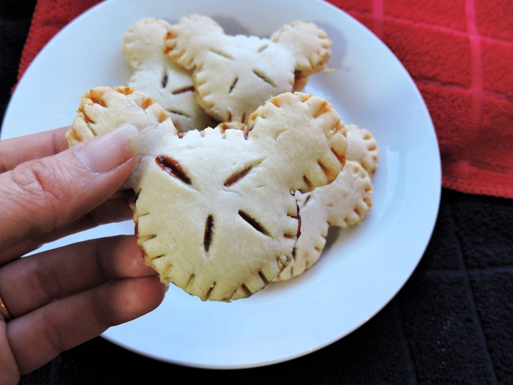Mickey Mouse Pie Crust Cookies