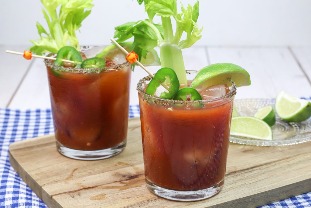 spicy Bloody Mary cocktail