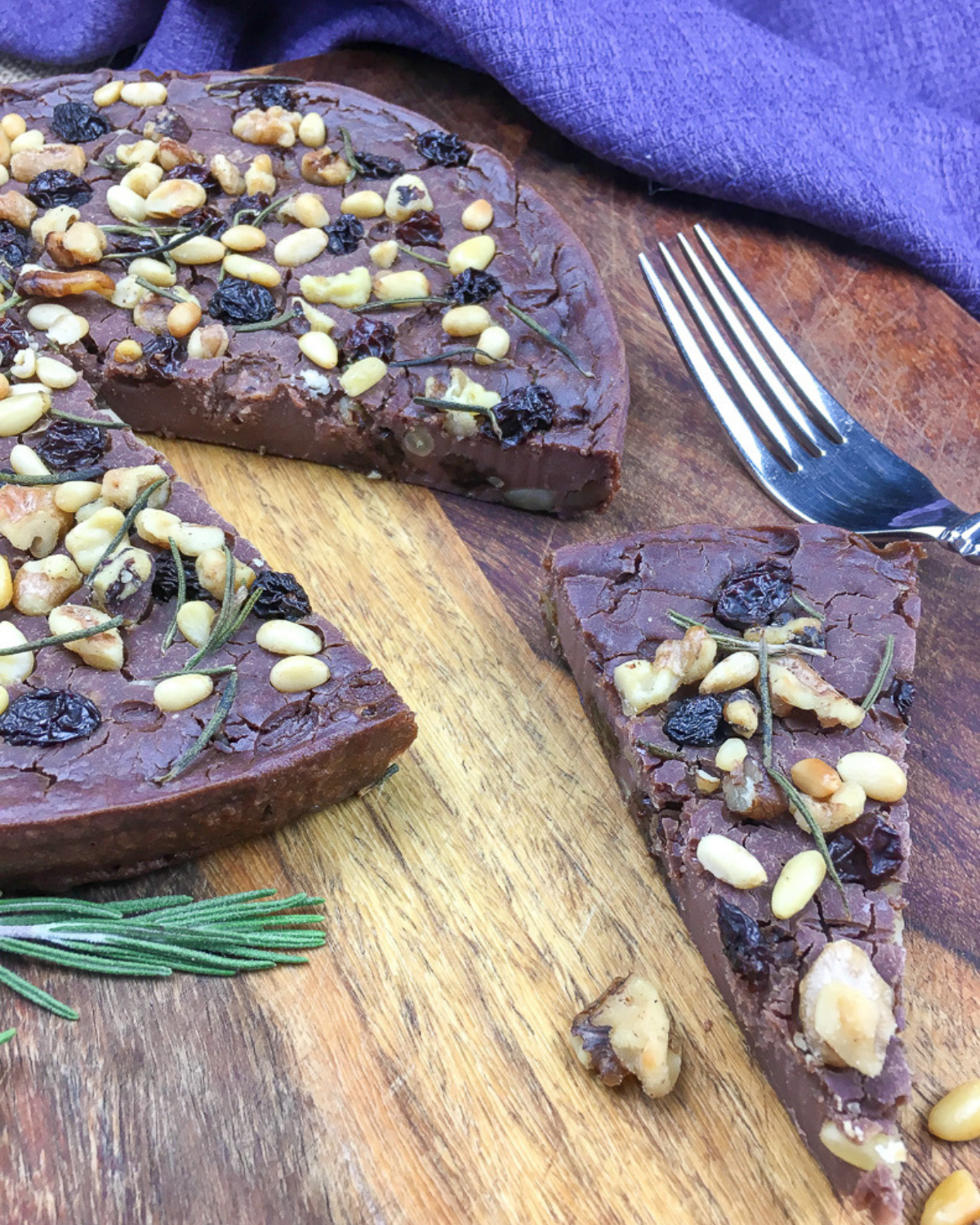 Castagnaccio (Tuscan Chestnut Cake)