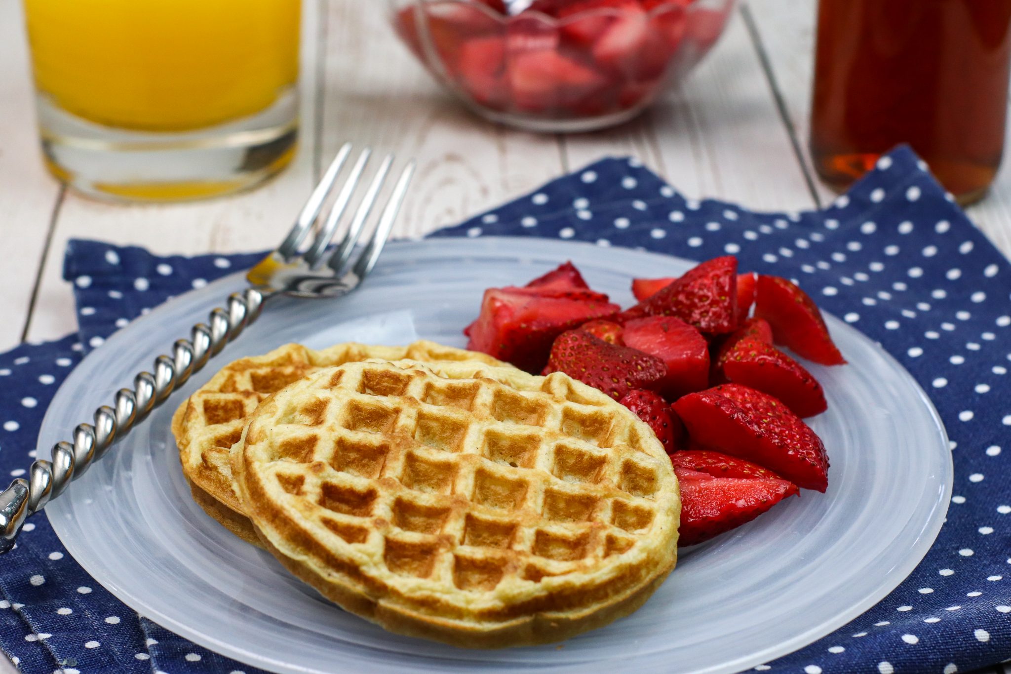 Easy Weight Watchers 2 Point Waffles Our WabiSabi Life