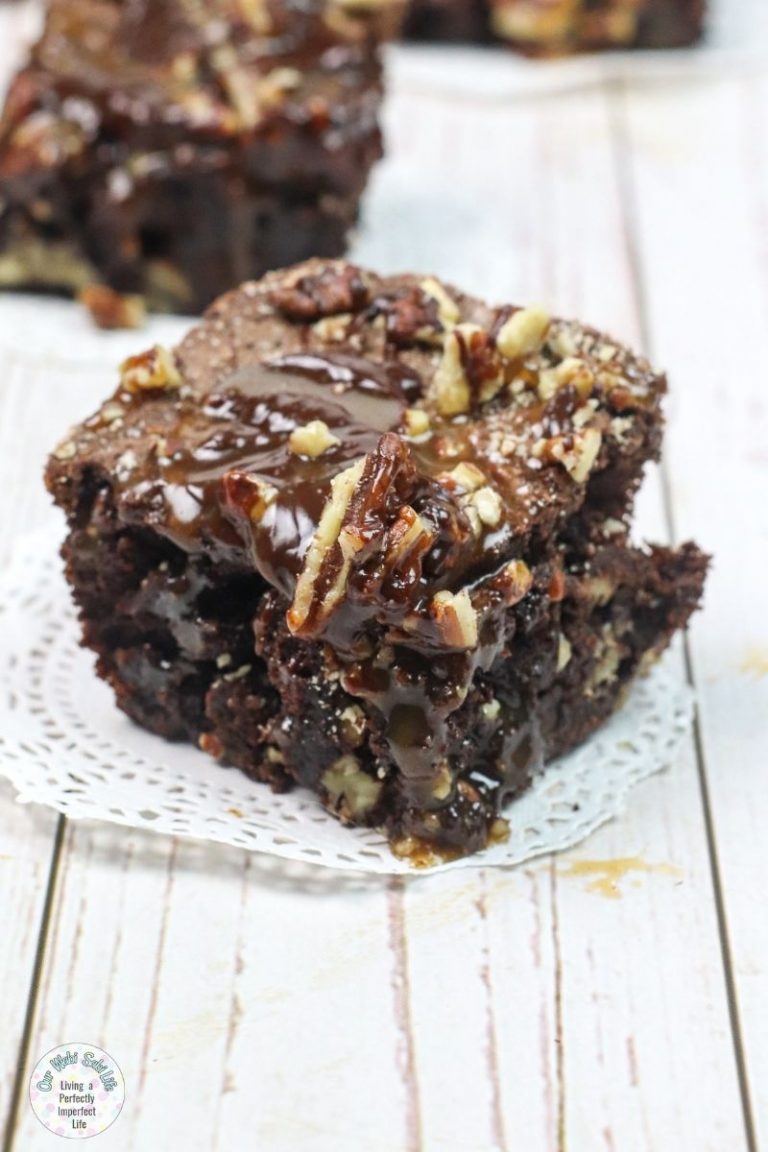 The Most Amazing Turtle Brownies Recipes Our WabiSabi Life