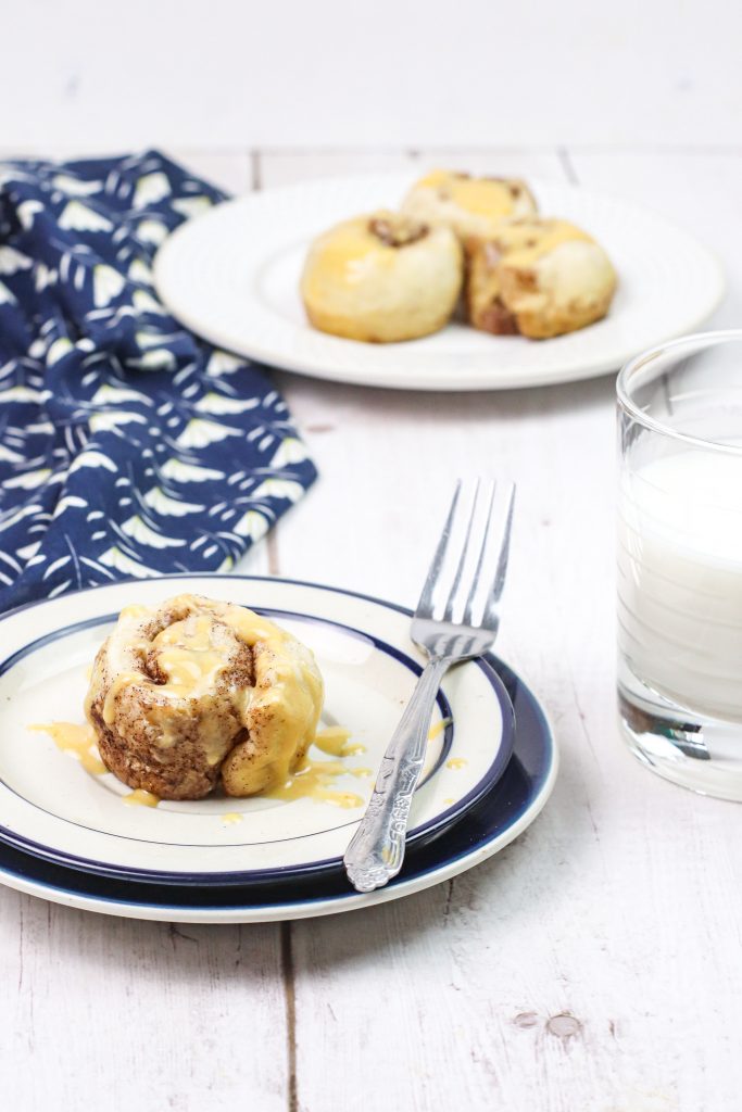 pumpkin spice 2 ingredient dough cinnamon rolls