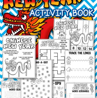 Celebrating Chinese New Year with Kids- with Free Worksheets