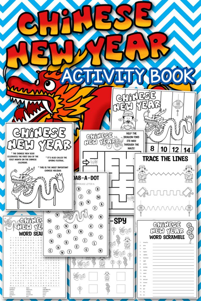 Celebrating Chinese New Year with Kids- with Free Worksheets