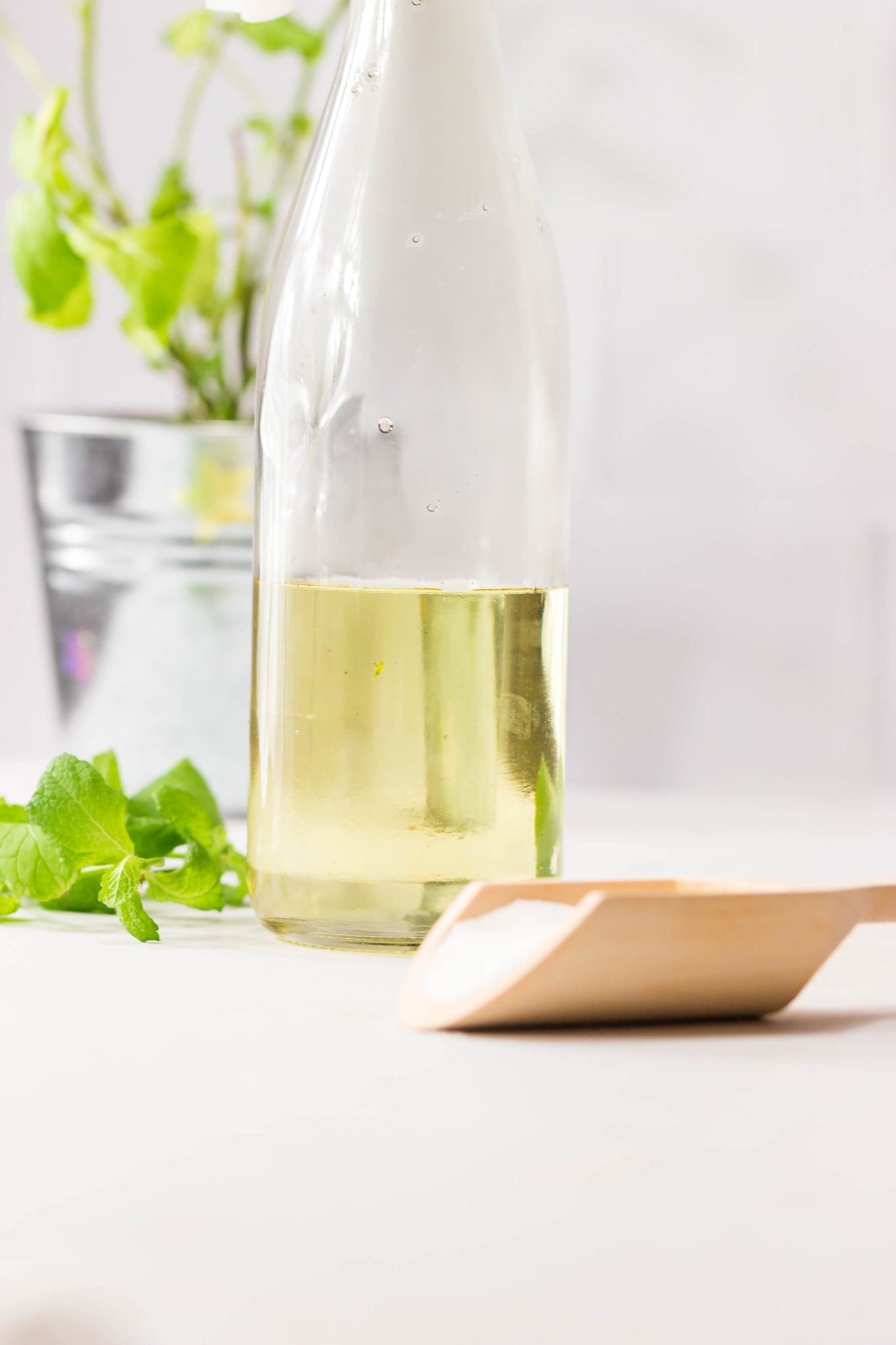 How to Make Homemade Simple Syrup with Mint Our WabiSabi Life