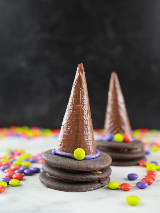 witch hat cookies