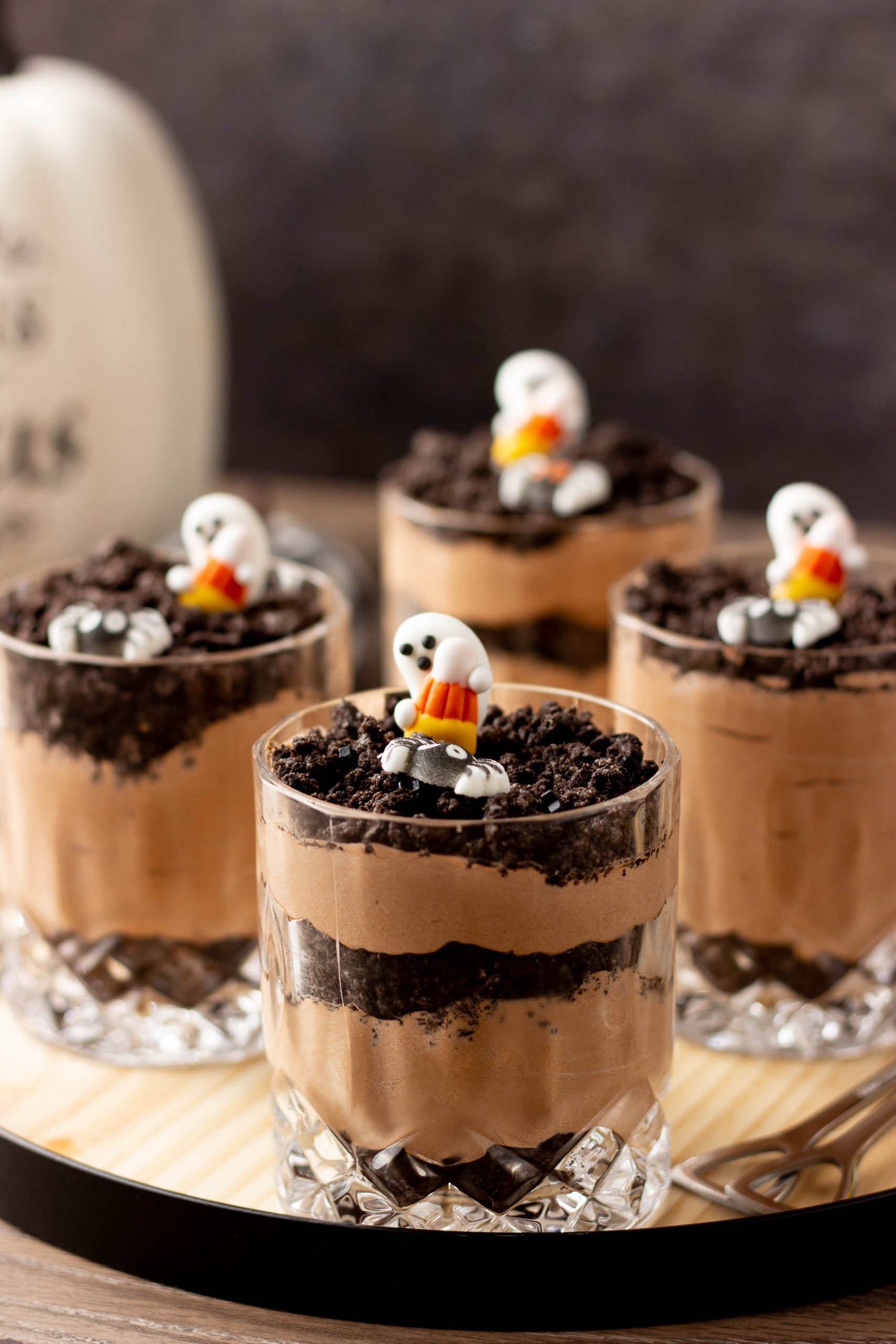 Halloween Dirt Pudding Cups Our WabiSabi Life