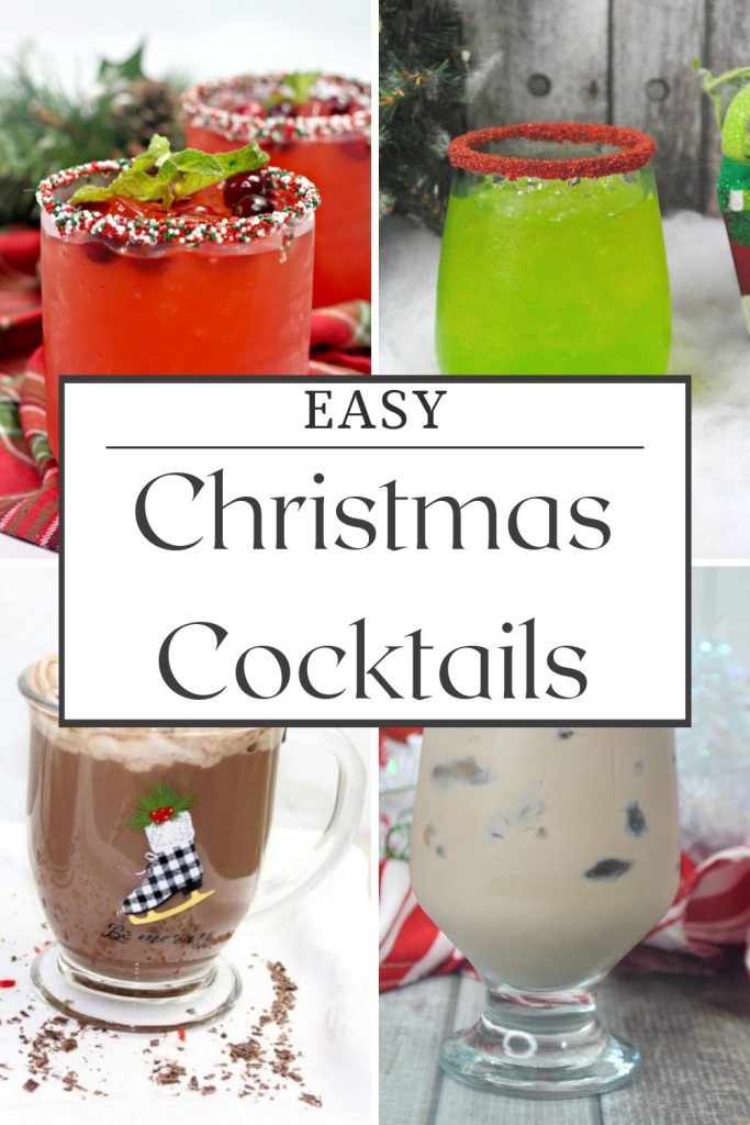 Easy Christmas Cocktails - Our WabiSabi Life