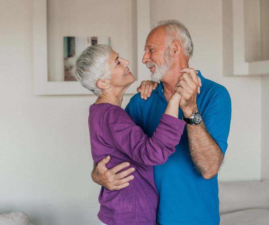 couple dancing together