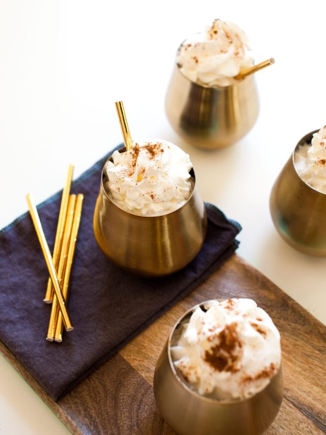 Pumpkin cocktail