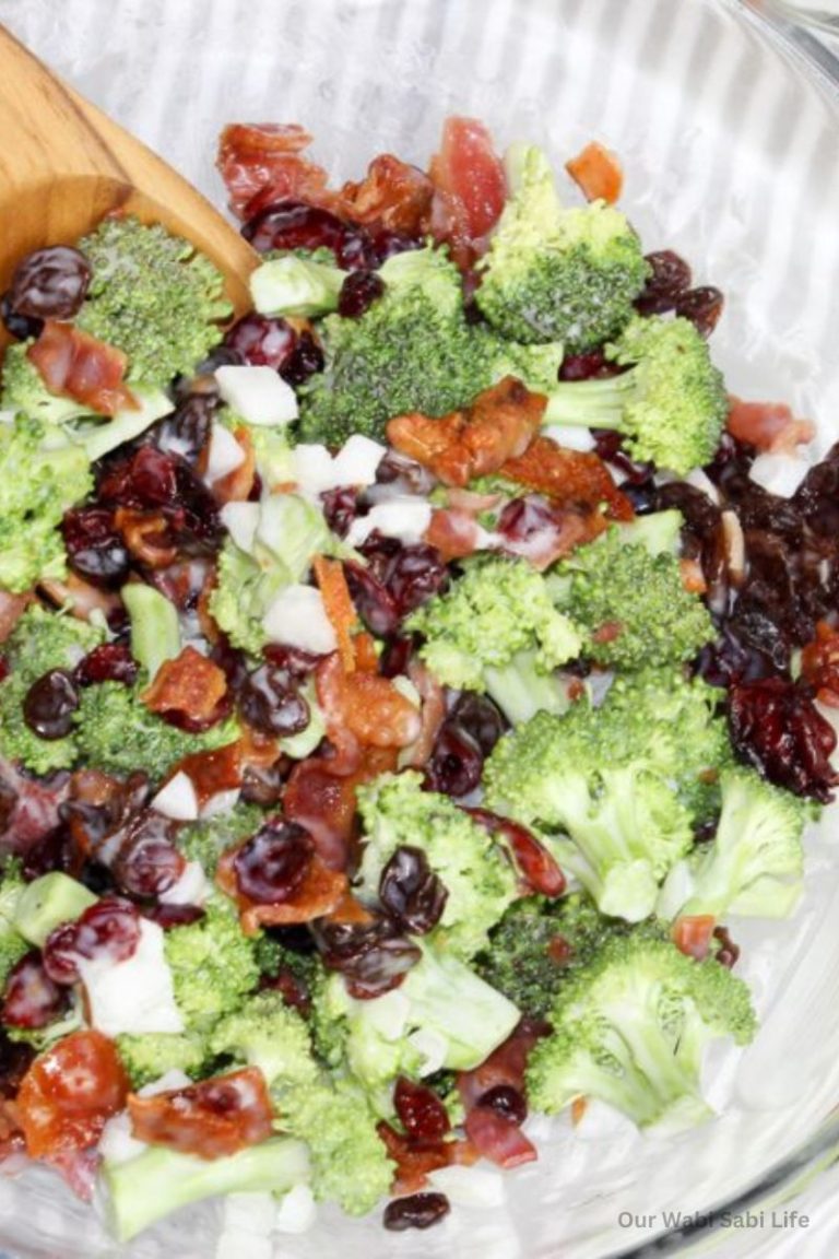 Amish Broccoli Salad Our Wabisabi Life