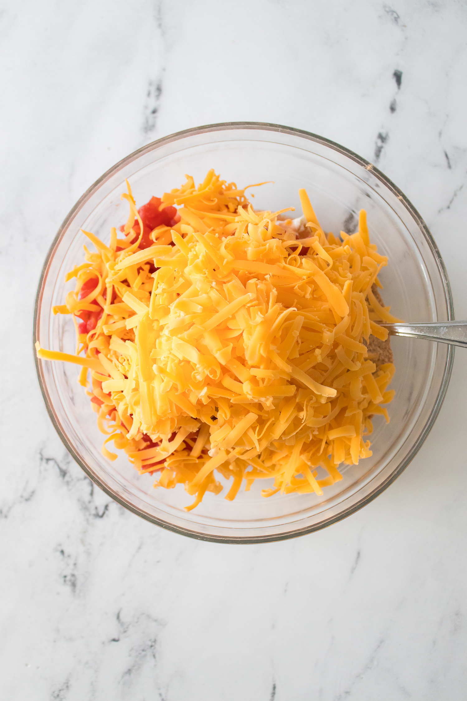 ingredients in the bowl