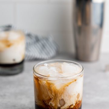 white russian cocktail