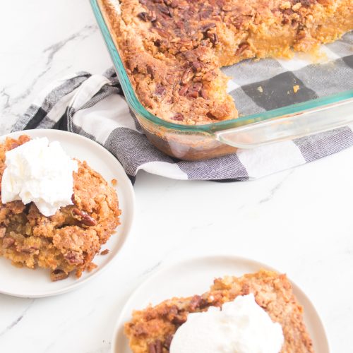 pumpkin dump cake