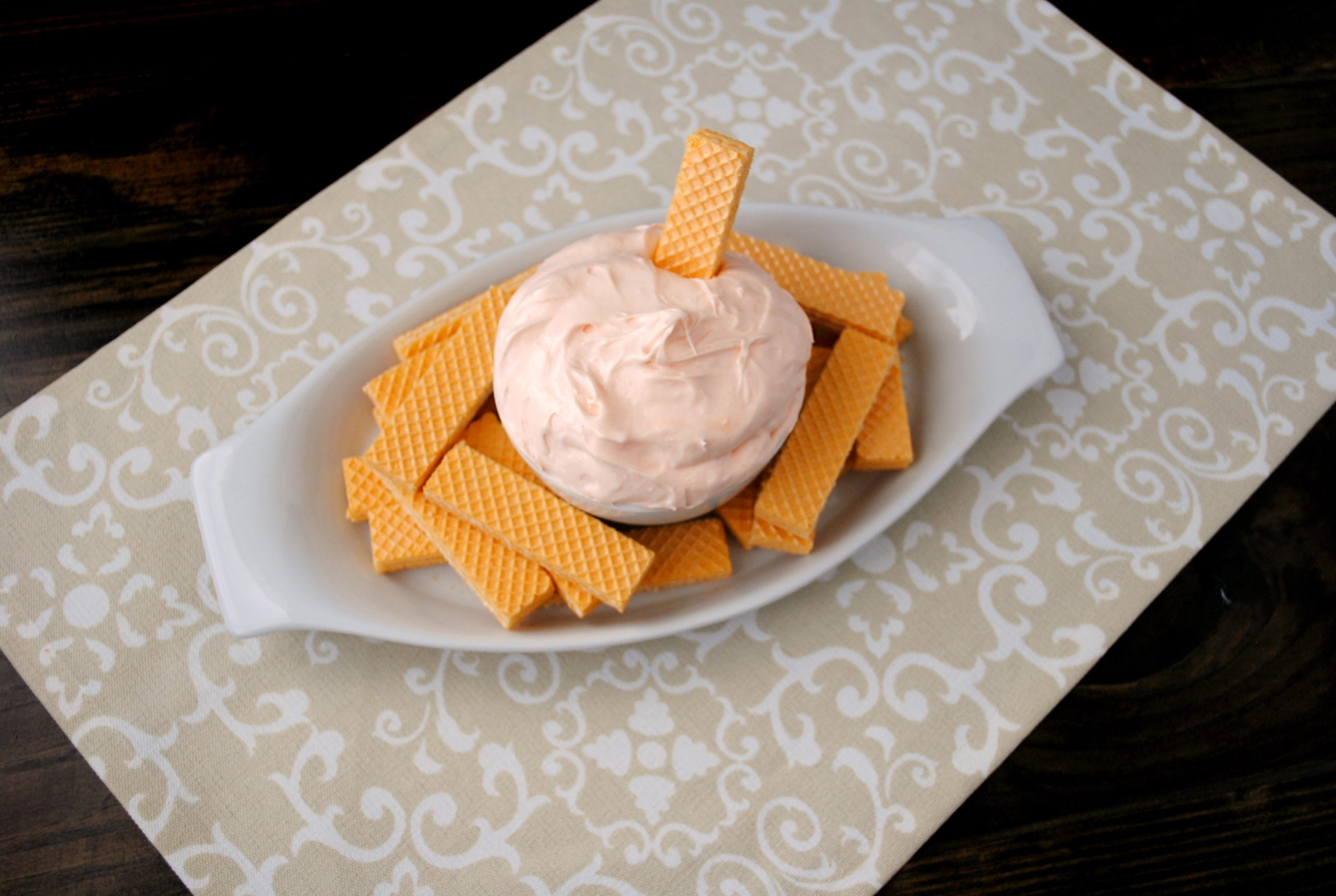 Creamsicle Fruit Dip With Fluff