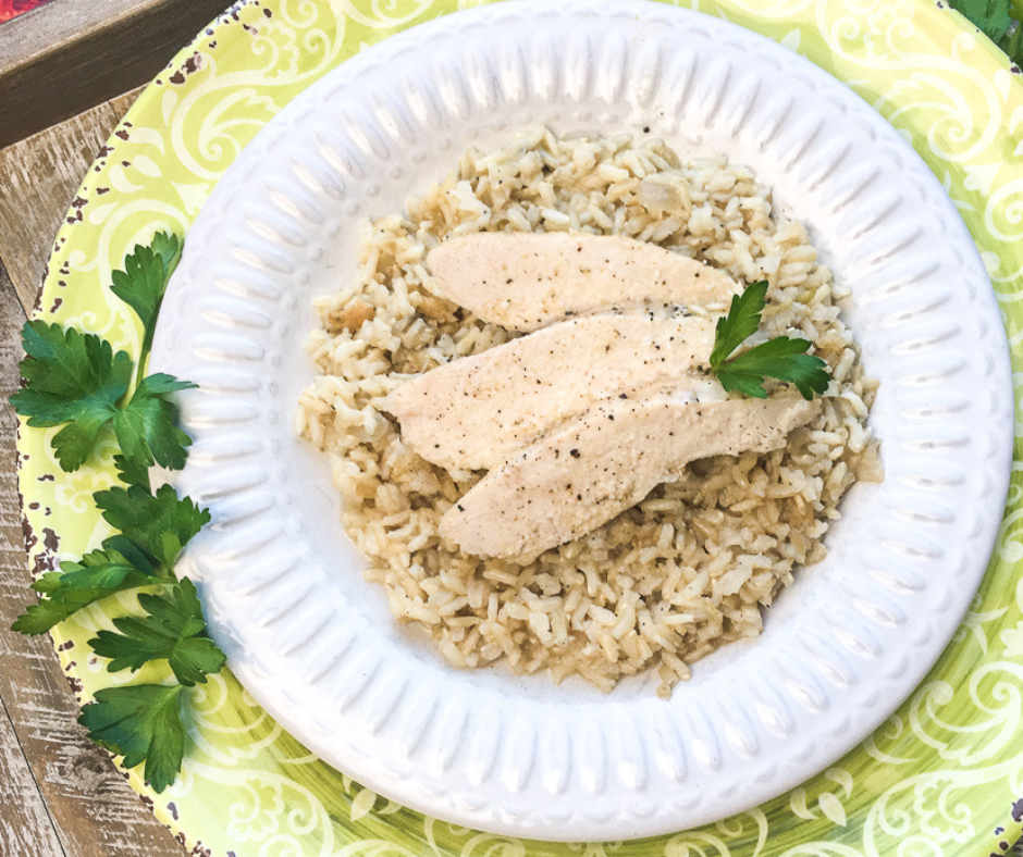 baked chicken and rice casserole
