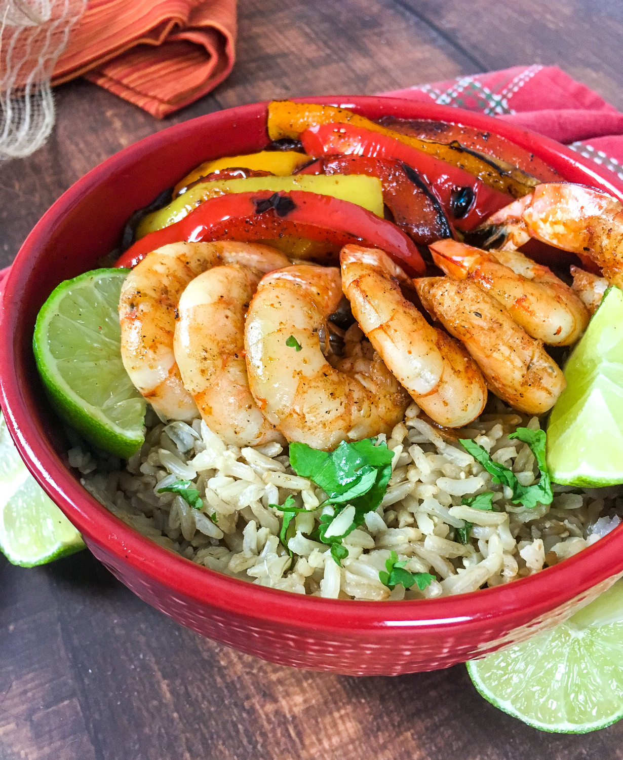 Shrimp Fajita Bowls