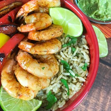 Shrimp Fajita Bowls