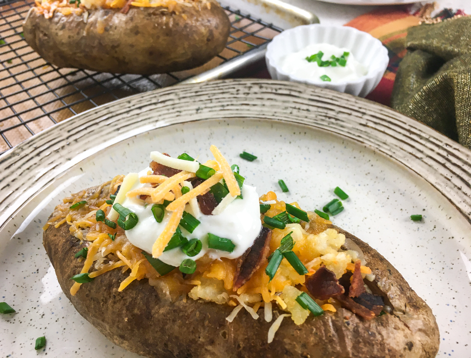 loaded baked potato