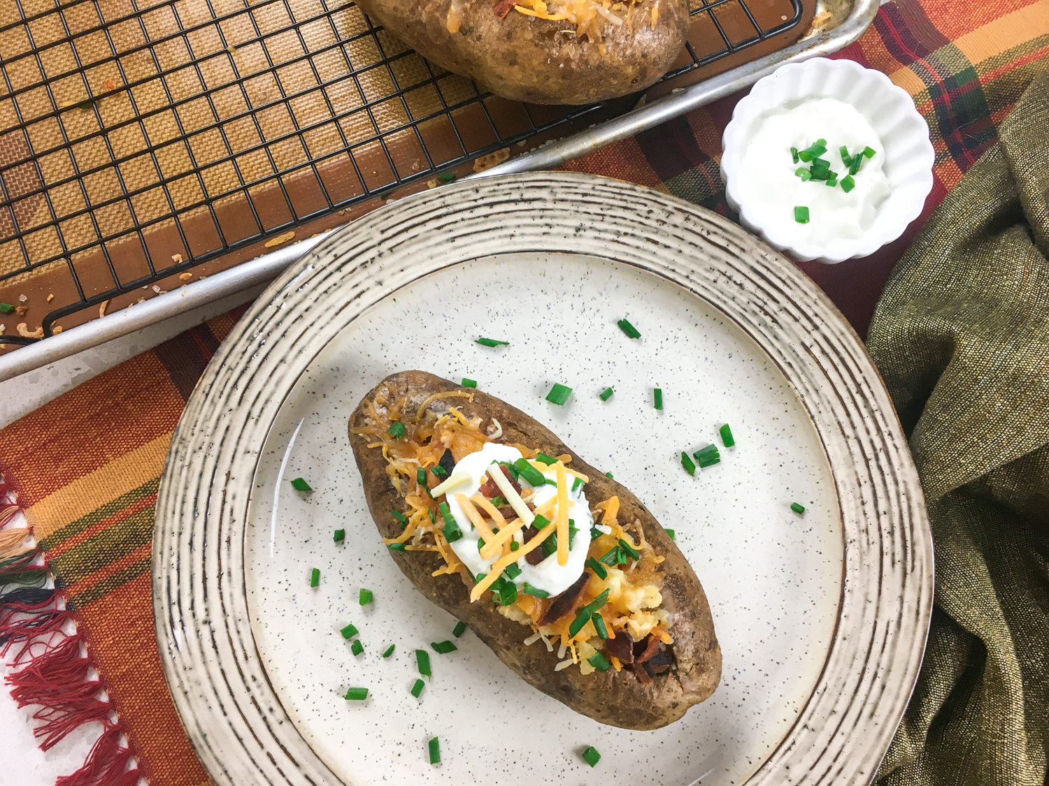 loaded baked potato